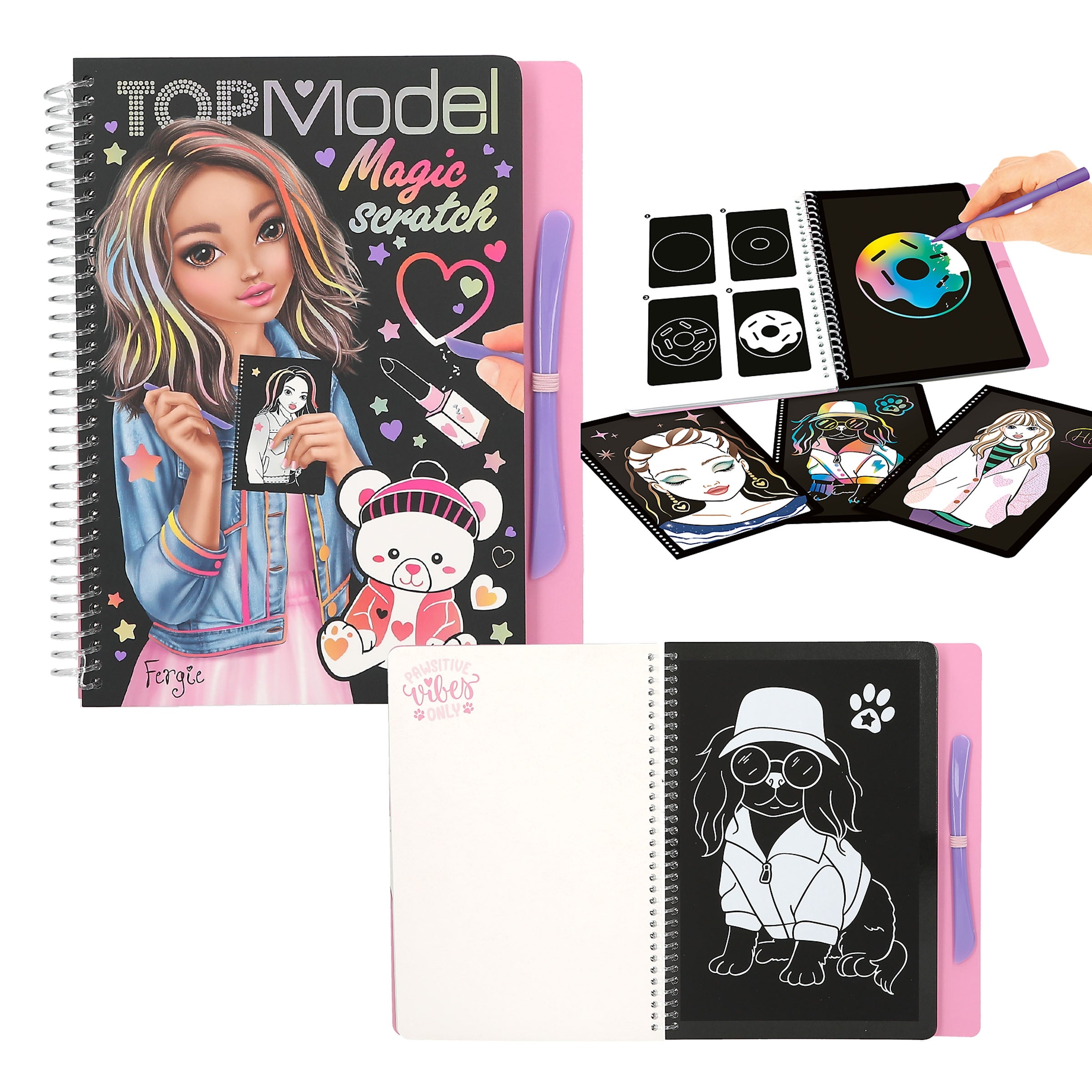 TOPModel Libro mágico para rascar