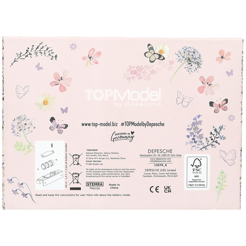 TOPModel joyero grande con código y sonido SUMMER FEELING