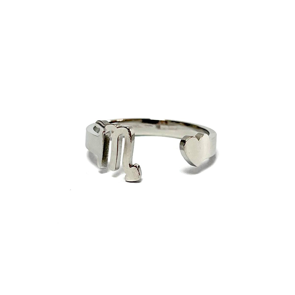 Anillo acero Horóscopo - Escorpio