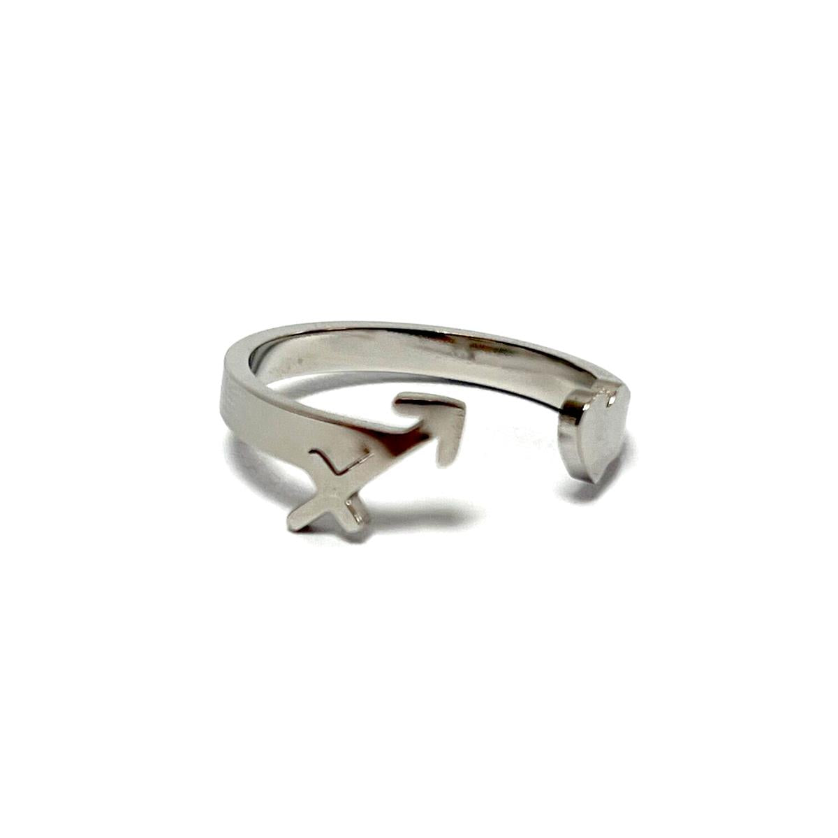 Anillo acero Horóscopo - Sagitario