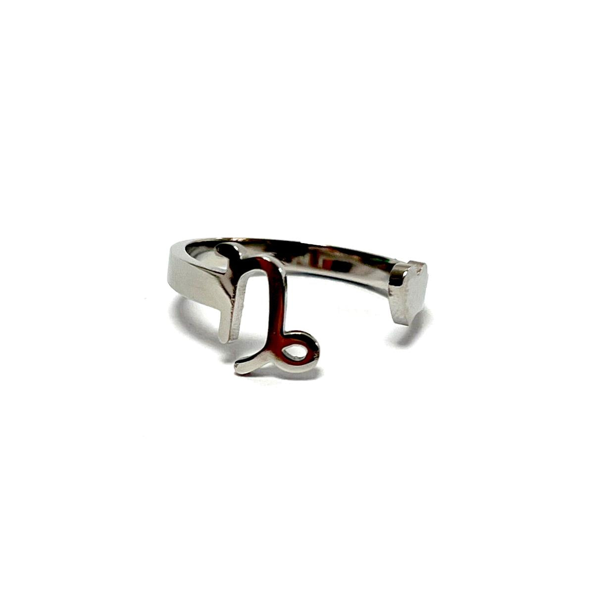 Anillo acero Horóscopo - Capricornio