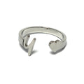 Anillo acero letra - Y