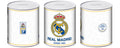 HUCHA DE METAL DE 10X10X12 CM. DE REAL MADRID CF