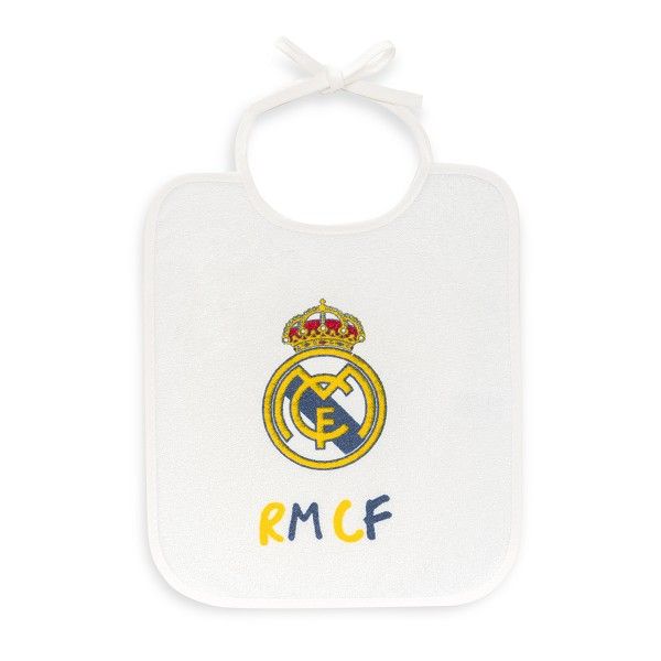 Set 2 BABEROS rizo plastificado oficial Real Madrid