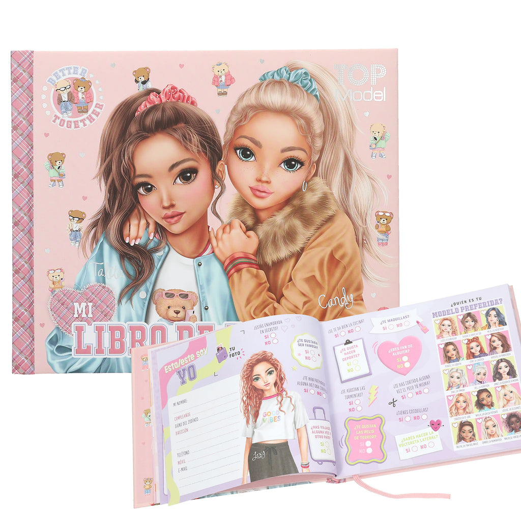 TOPModel libro de amistad TEAM TEDDY