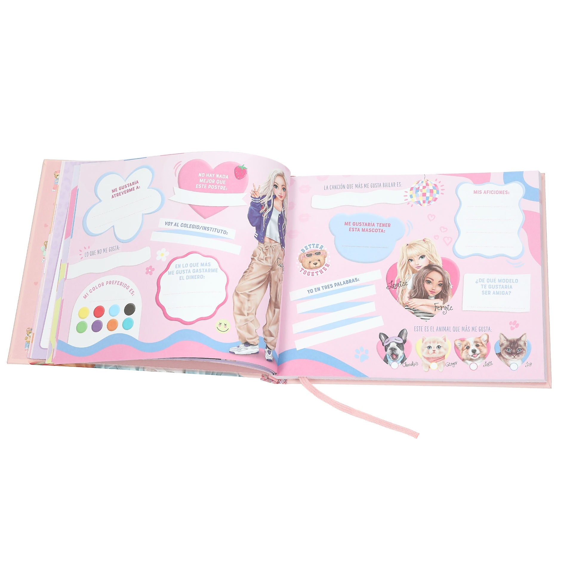 TOPModel libro de amistad TEAM TEDDY