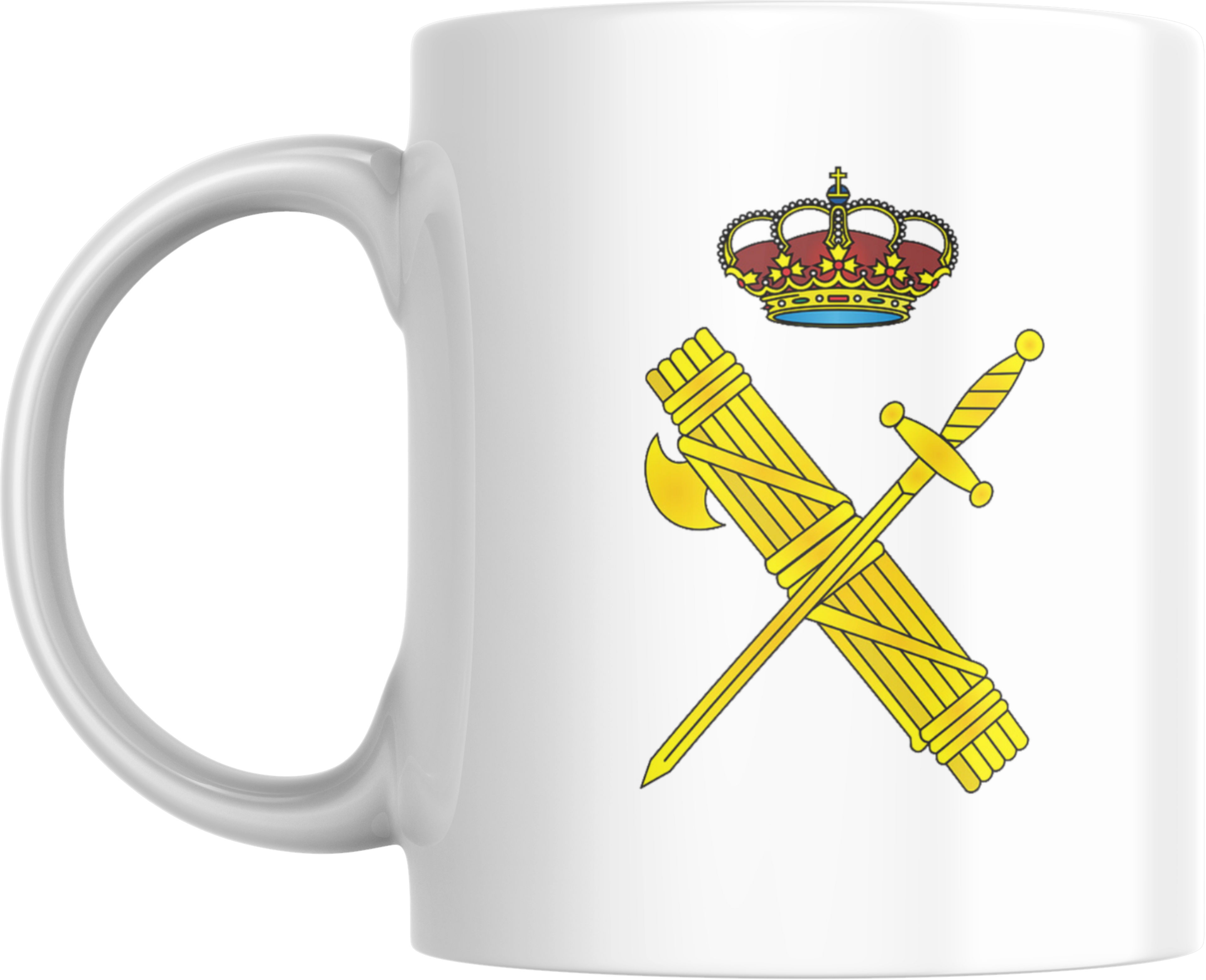 Taza "Para la mejor Guardia Civil del mundo"