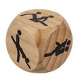 DADO DE MADERA KAMASUTRA