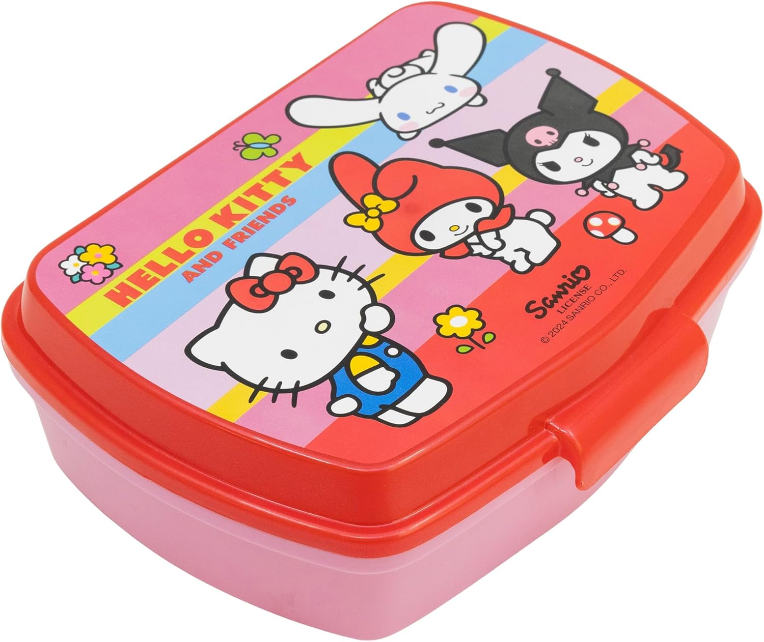 SANDWICHERA RECTANGULAR HELLO KITTY AND FRIENDS