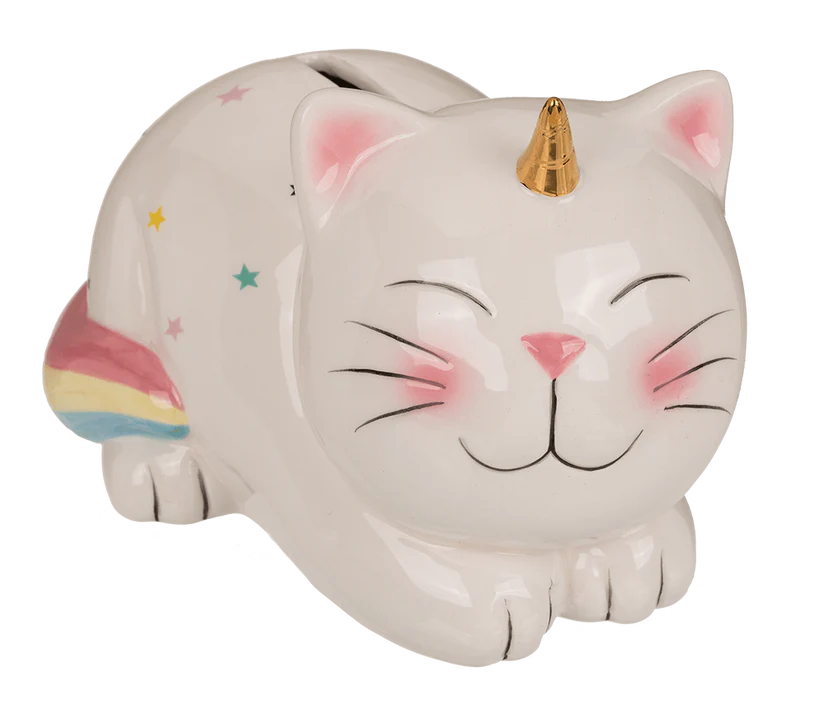 Hucha con candado UnicornCAT
