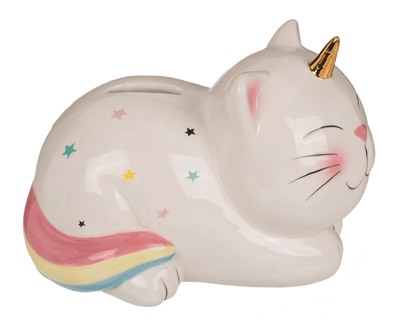 Hucha con candado UnicornCAT