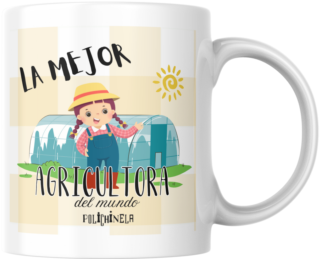 Taza "La mejor agricultora del mundo"