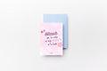 Tarjeta felicitación "Mamá la vida es más dulce a tu lado"