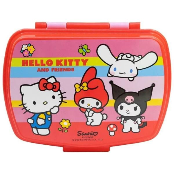 Fiambrera infantil Hello Kitty and Friends rosa