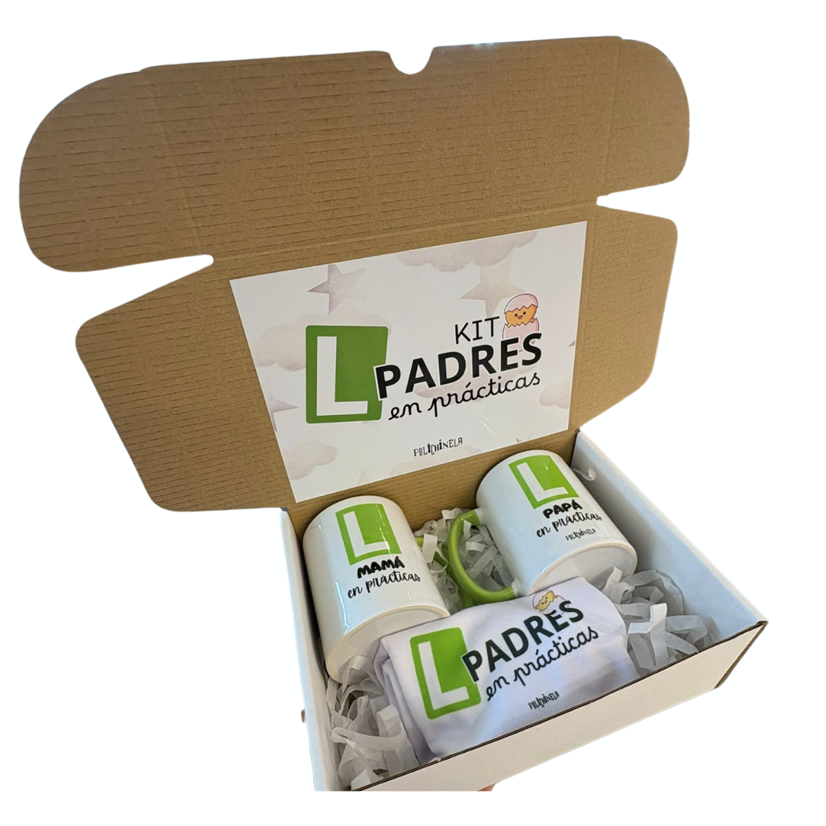 Kit regalo "Padres en prácticas"