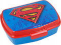 Fiambrera infantil Superman roja y azul 620 ml