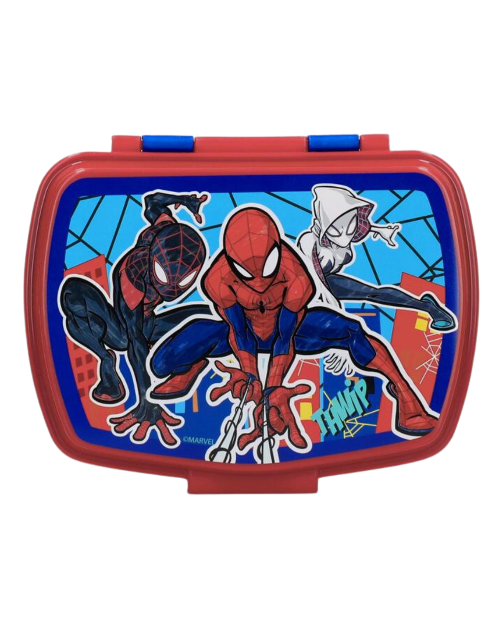 Fiambrera infantil Spider-Man roja y azul