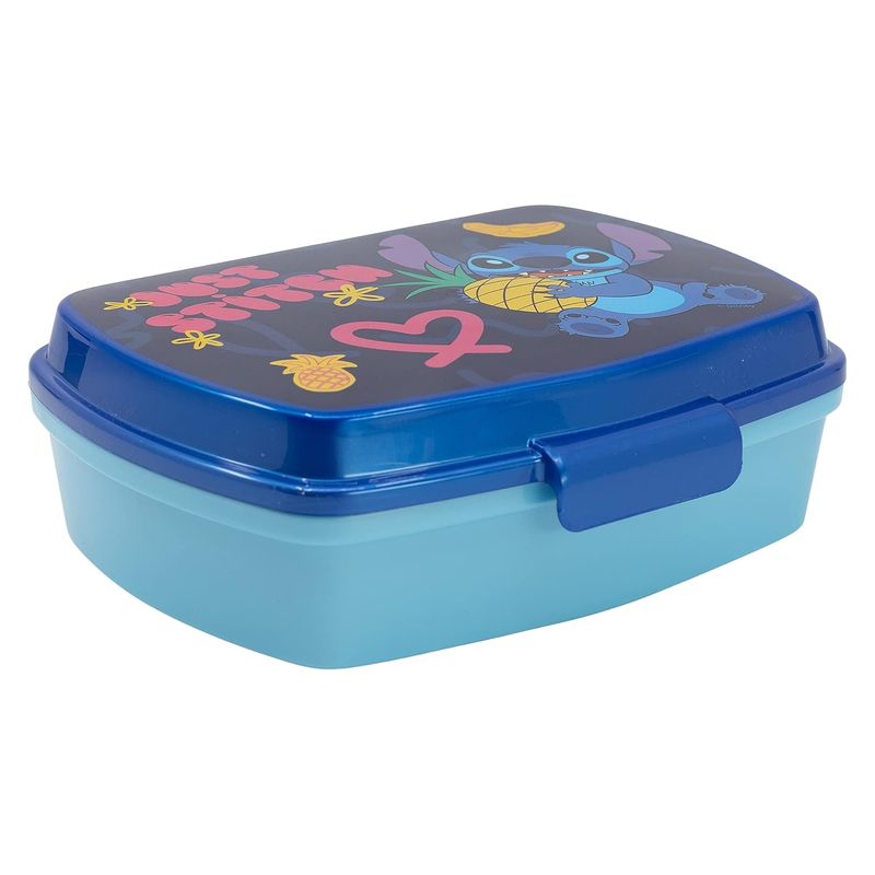 Fiambrera Stitch con diseño Just Stitch