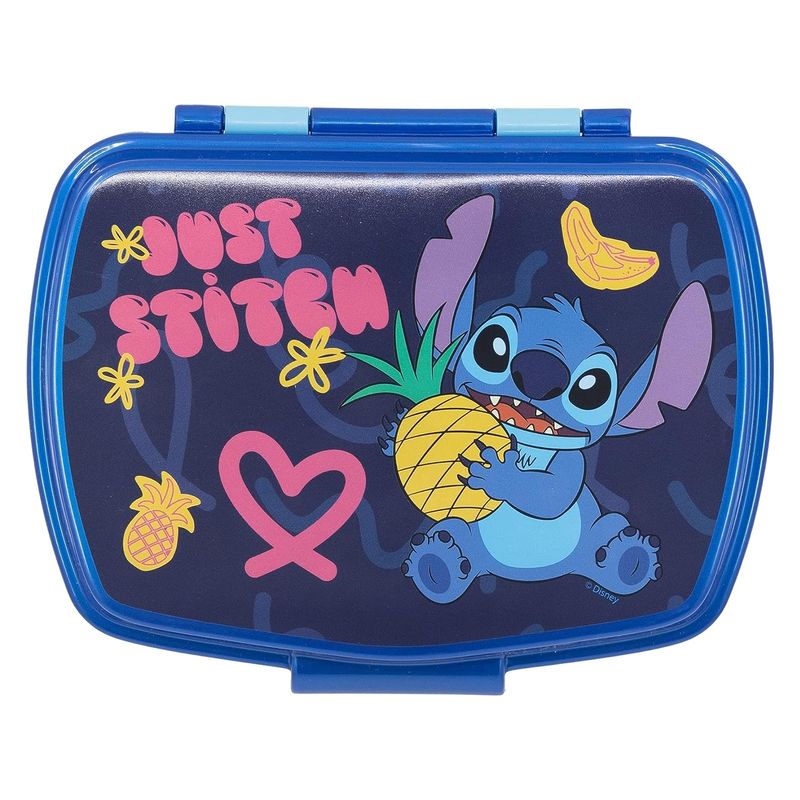 Fiambrera infantil Stitch azul