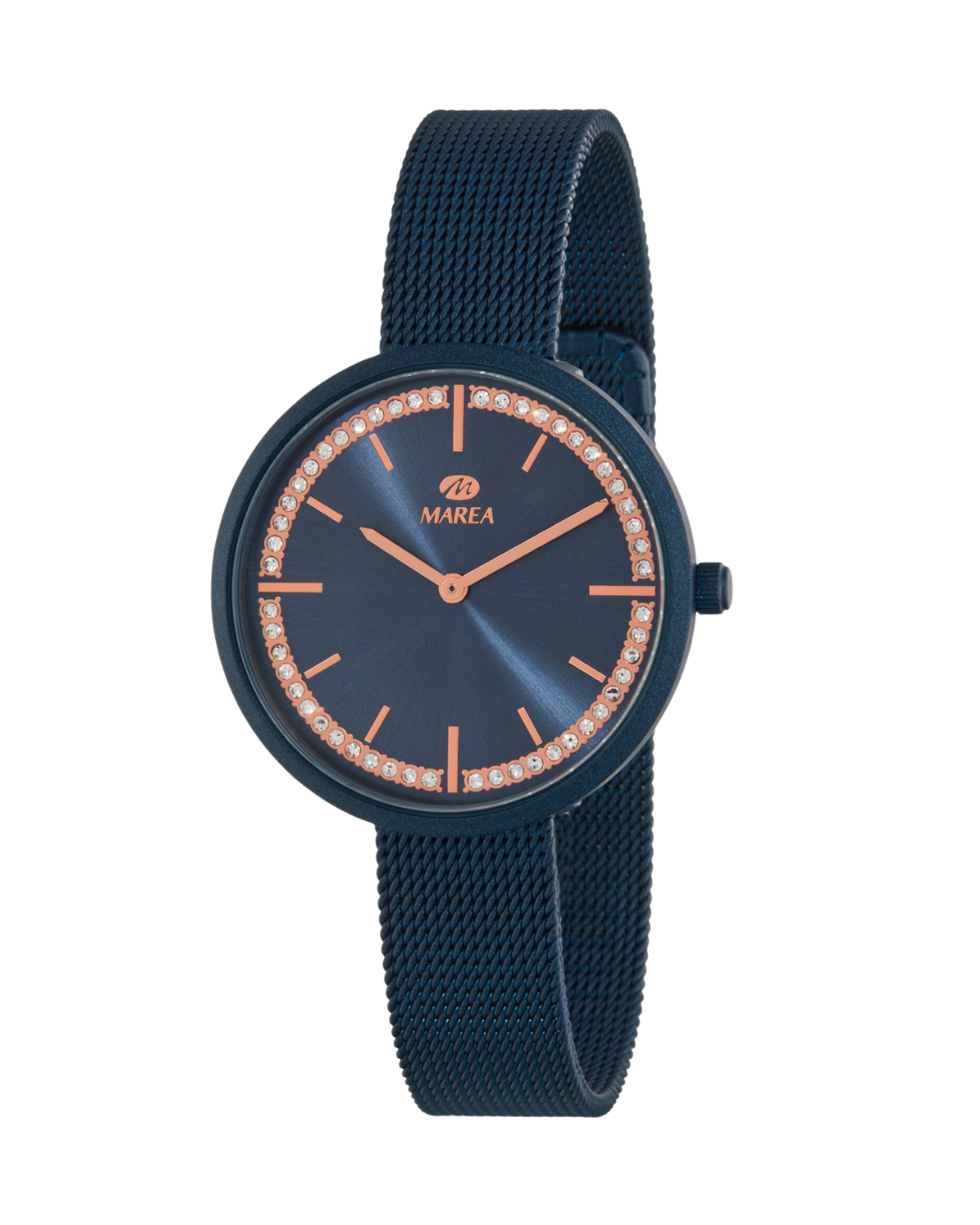 Reloj Marea Mujer B41369/5 Malla Azul con Circonitas 37 mm