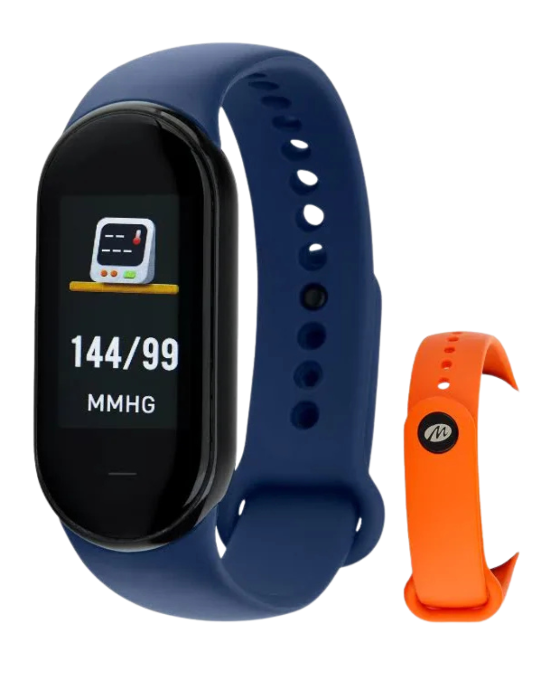 Smartwatch Marea B57014/2 Azul con Correa Naranja Extra IP68