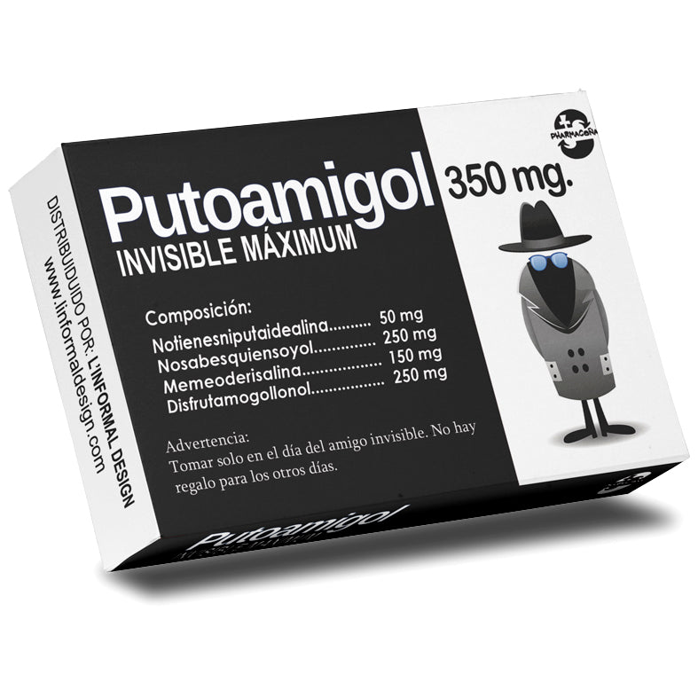 Pharmacoña: Putoamigol INVISIBLE MAXIMUM