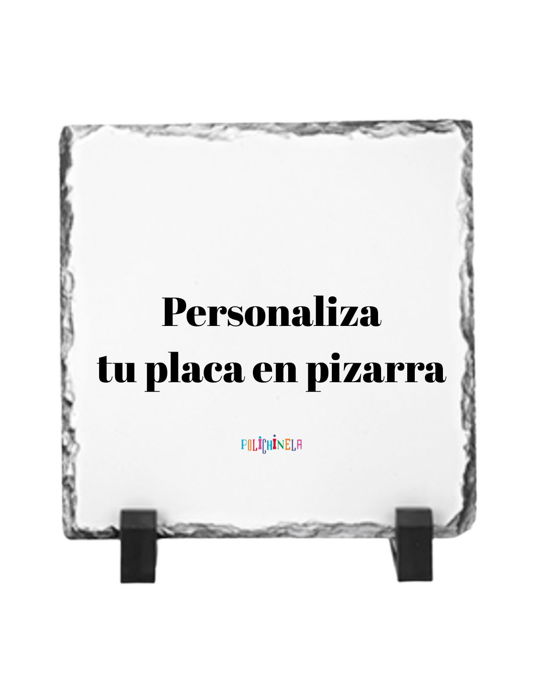Placa de pizarra personalizada