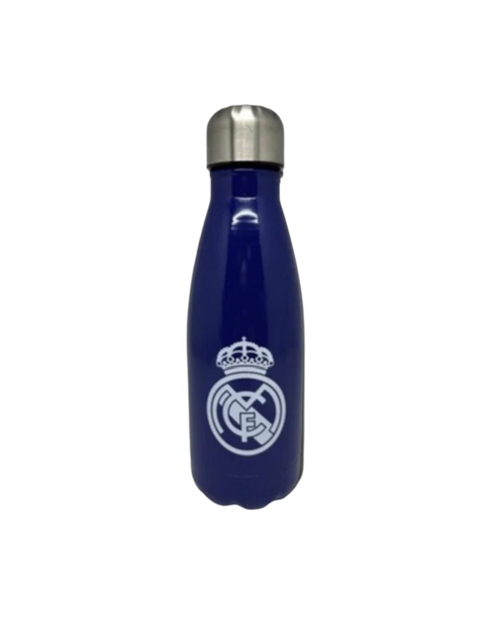 Botella azul Real Madrid de acero inoxidable 550 ml