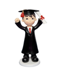FIGURA NIÑO GRADUADO
