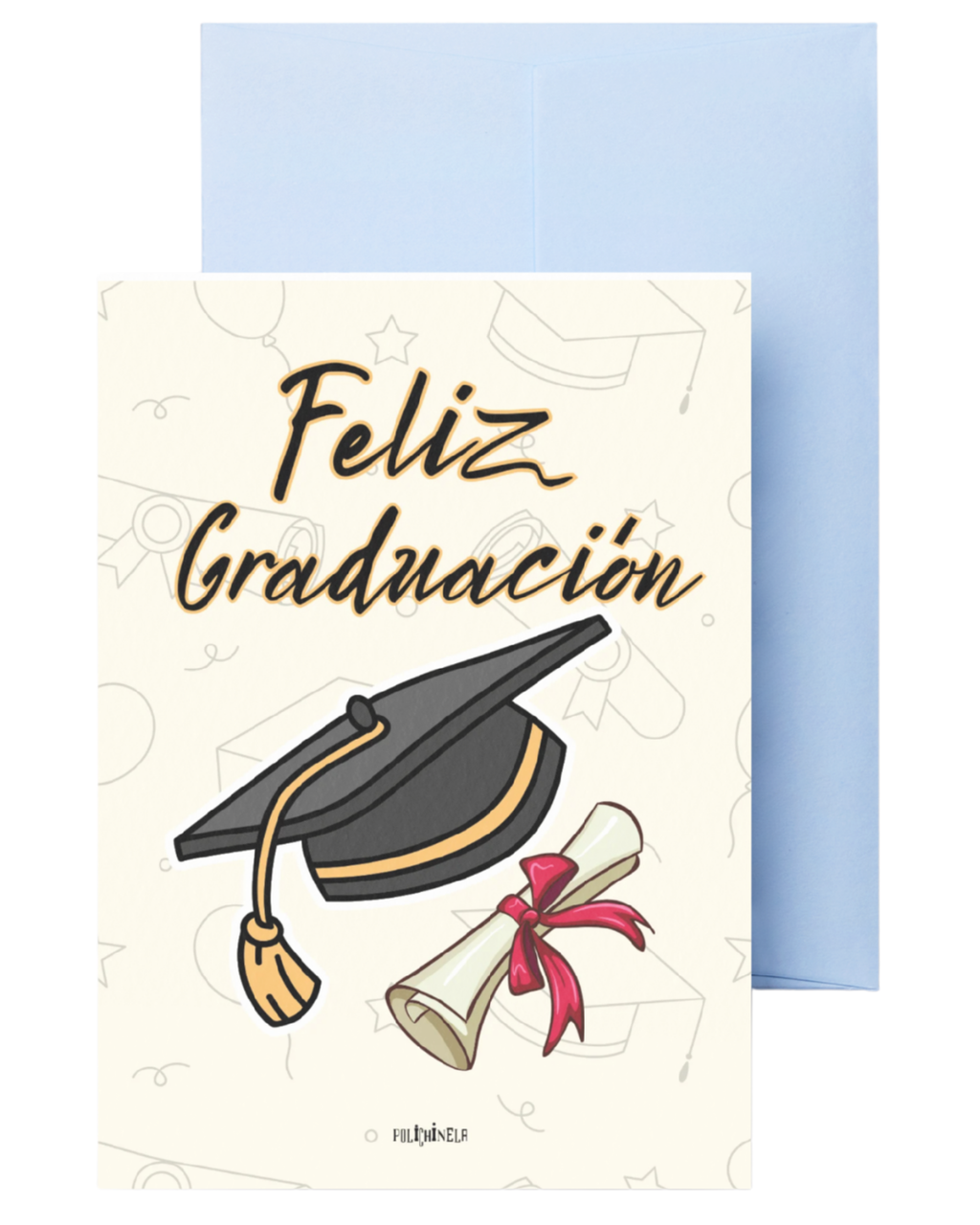Tarjeta felicitación "Feliz Graduación"