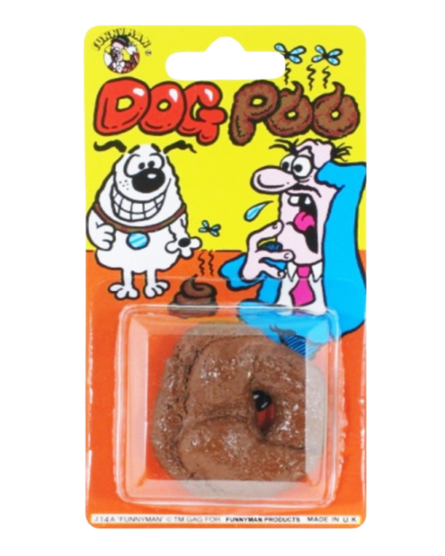 Caca de perro de broma