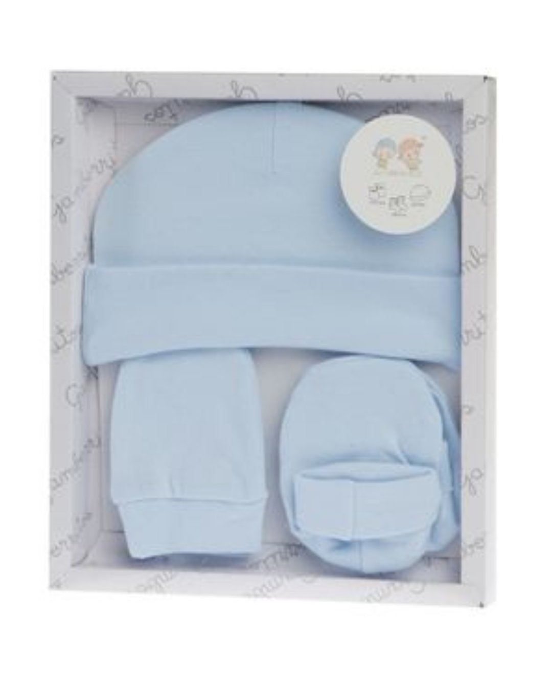 Set Infantil 3 Pcs 8837 Color Azul Gamberritos