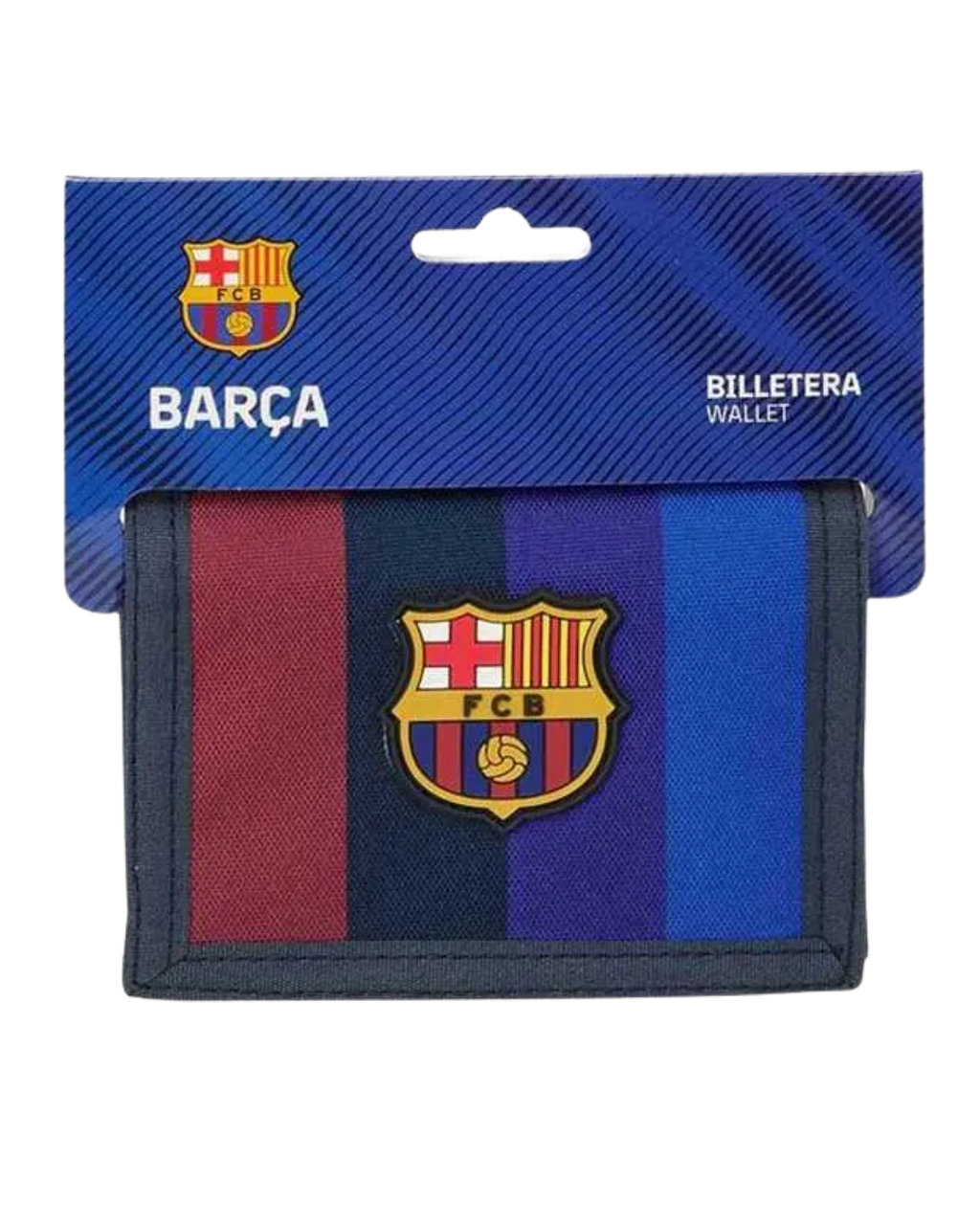 Cartera Billetera FC Barcelona 1ª Equipación 2026-2027 Oficial con Monedero y Velcro