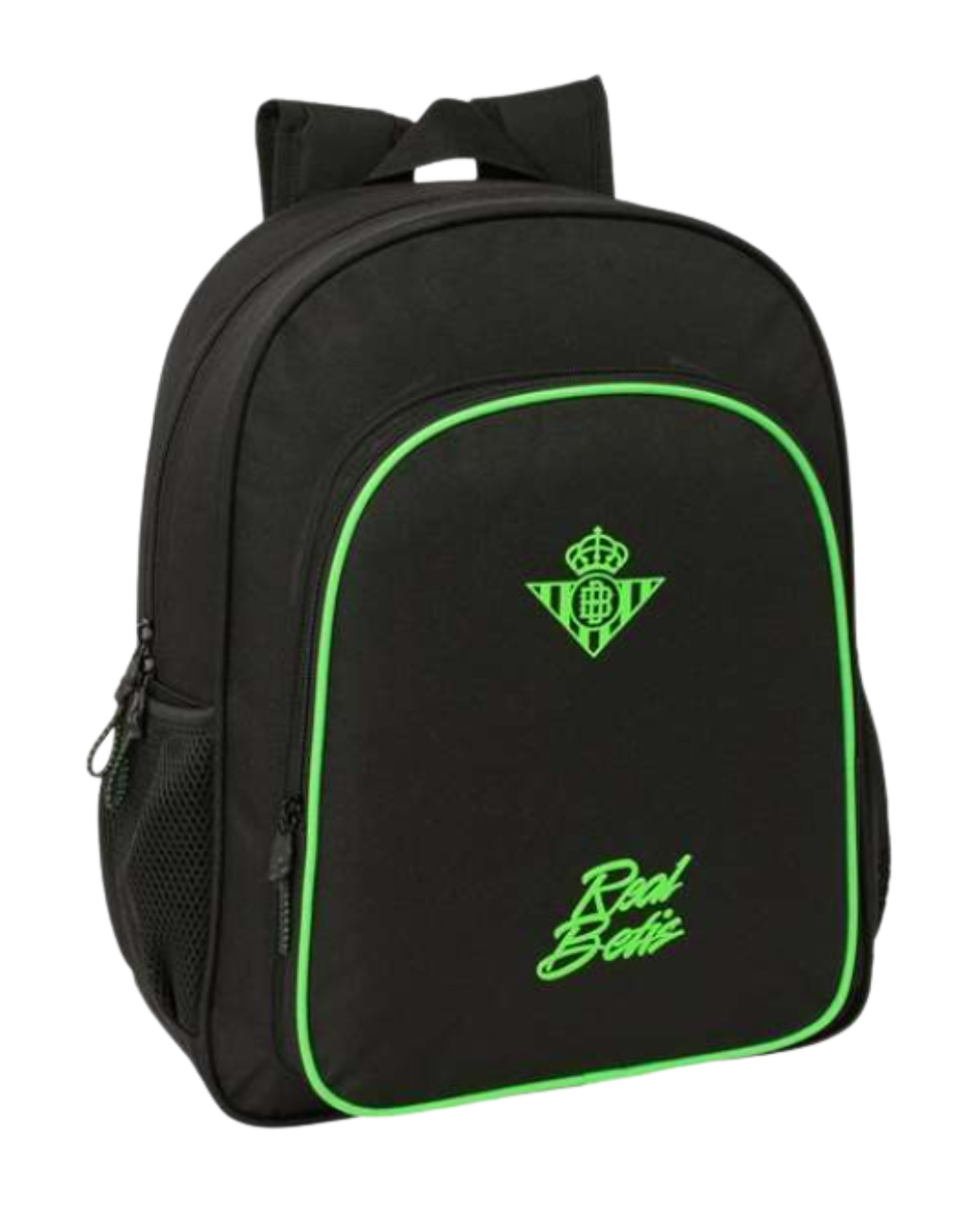Mochila Junior Real Betis Balompié Oficial – Adaptable a Carro 38 cm