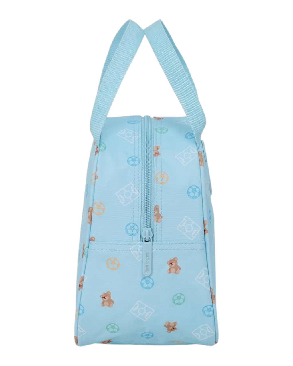 Neceser Termo Infantil Real Madrid Oficial – Porta Alimentos 22 cm Azúl