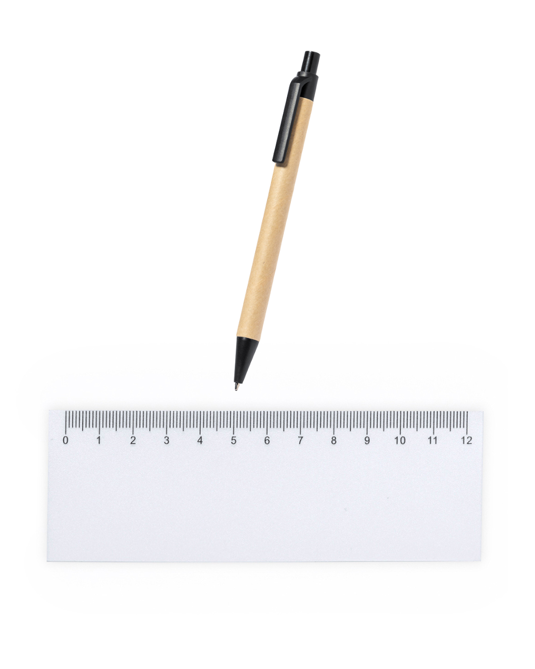 Set marcapáginas personalizado con bolígrafo y regla
