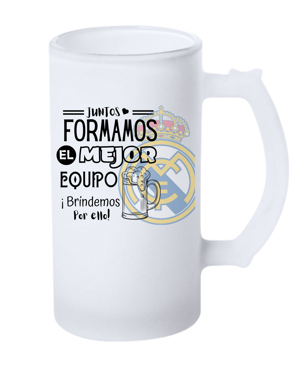 Jarra Real Madrid "Juntos formamos el mejor equipo"