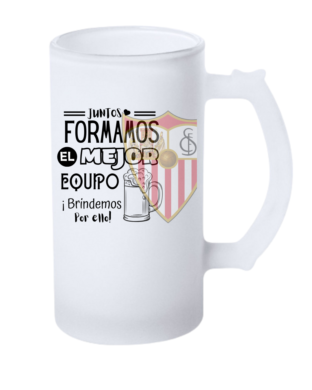 Jarra SEVILLA FC "Juntos formamos el mejor equipo"