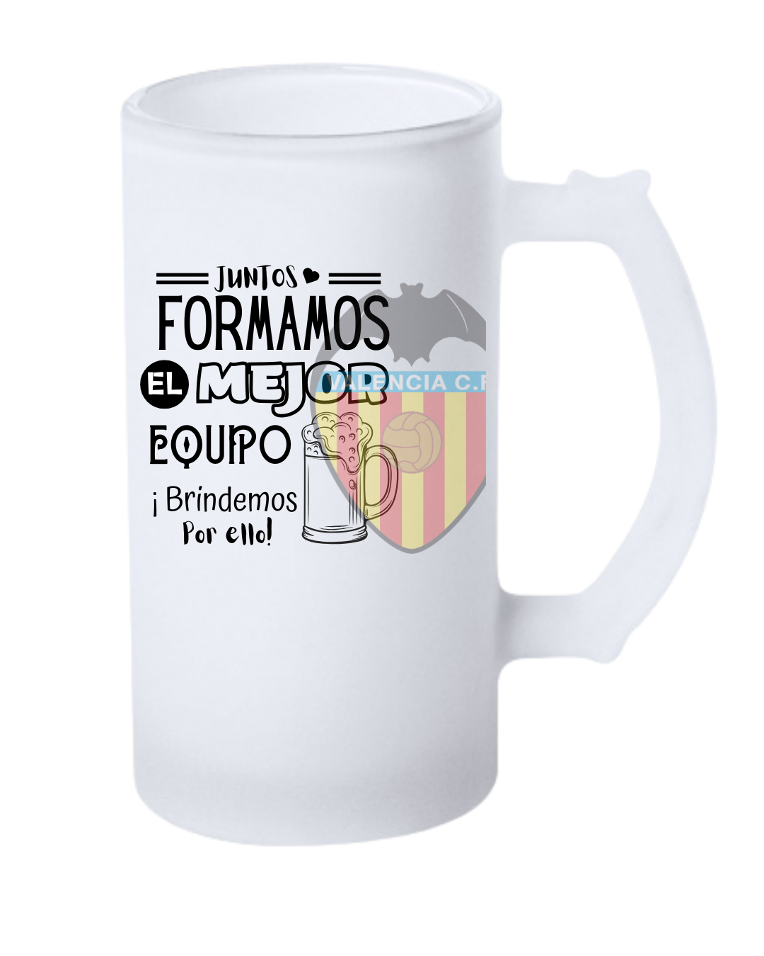 Jarra VALENCIA CF "Juntos formamos el mejor equipo"
