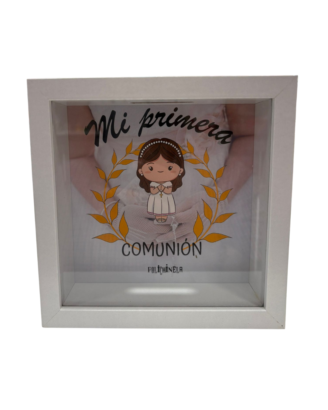 Hucha comunión niña