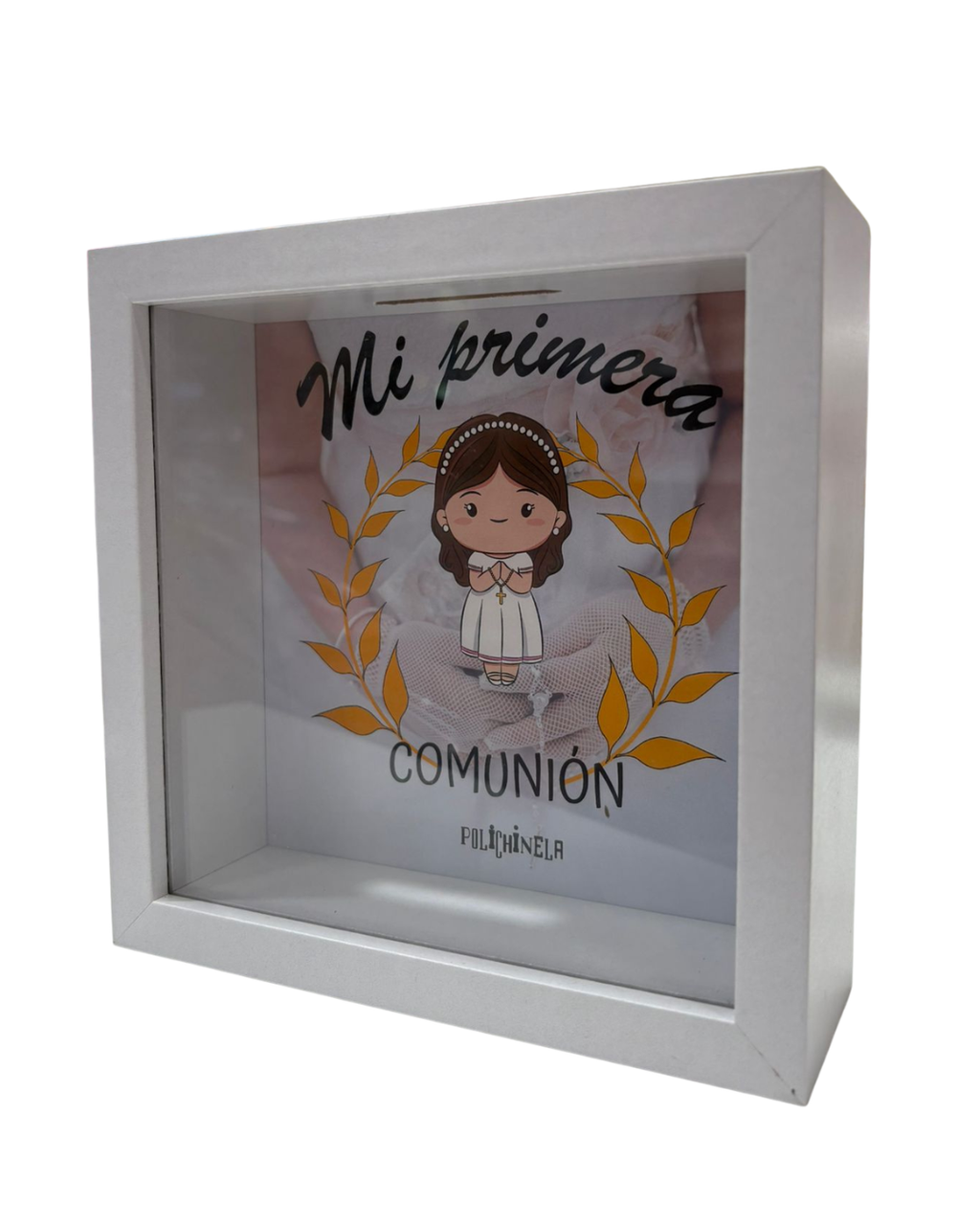 Hucha comunión niña
