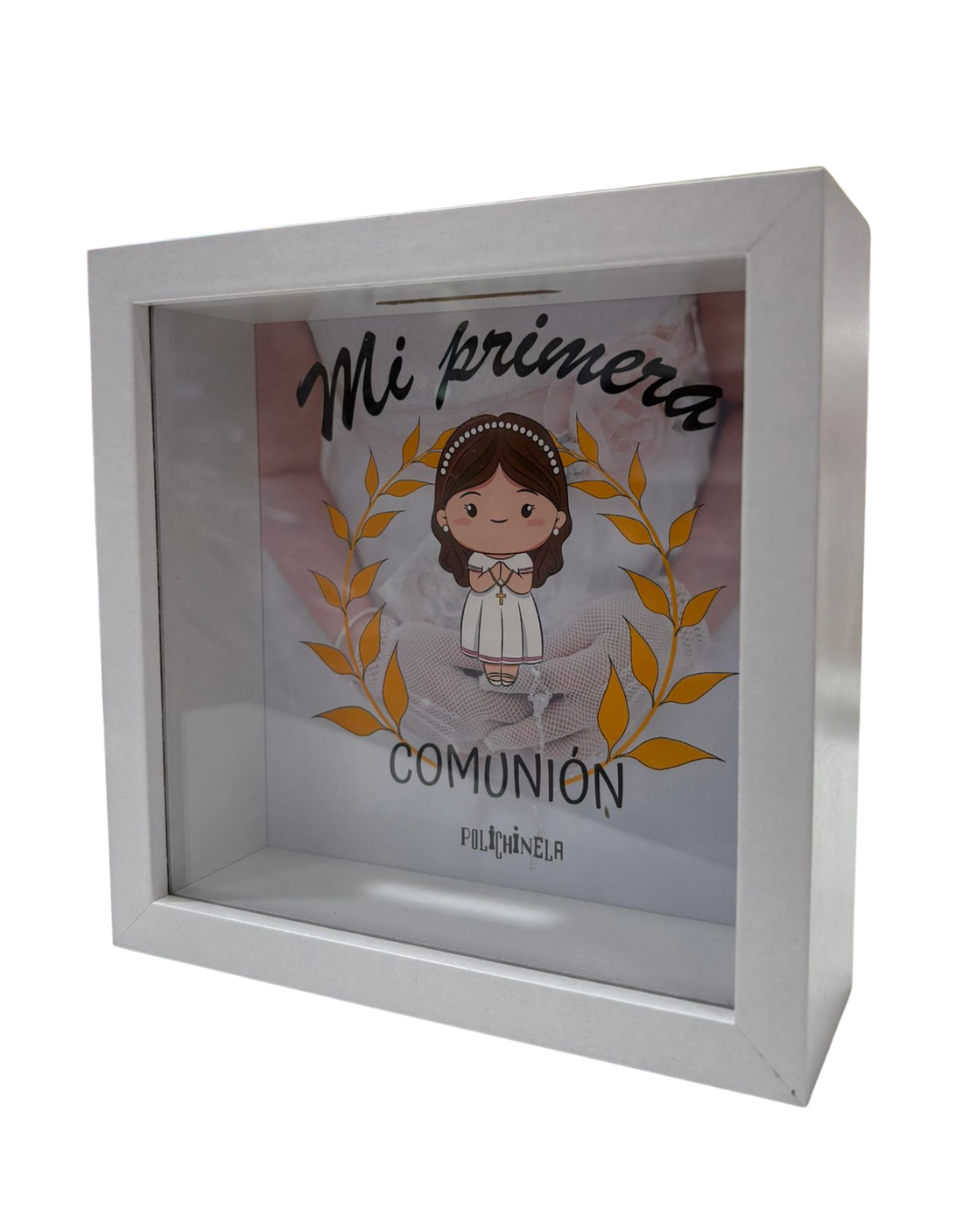 Hucha comunión niña