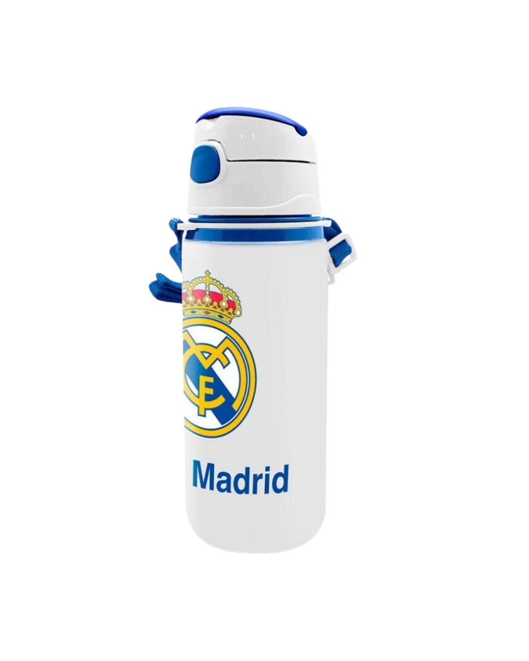Cantimplora Aluminio Con Asa 600 Ml Real Madrid