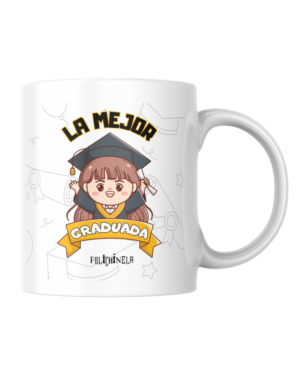 Taza "La mejor graduada"