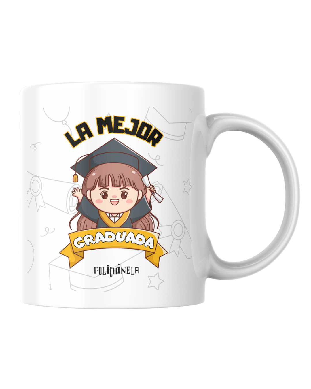 Taza "La mejor graduada"