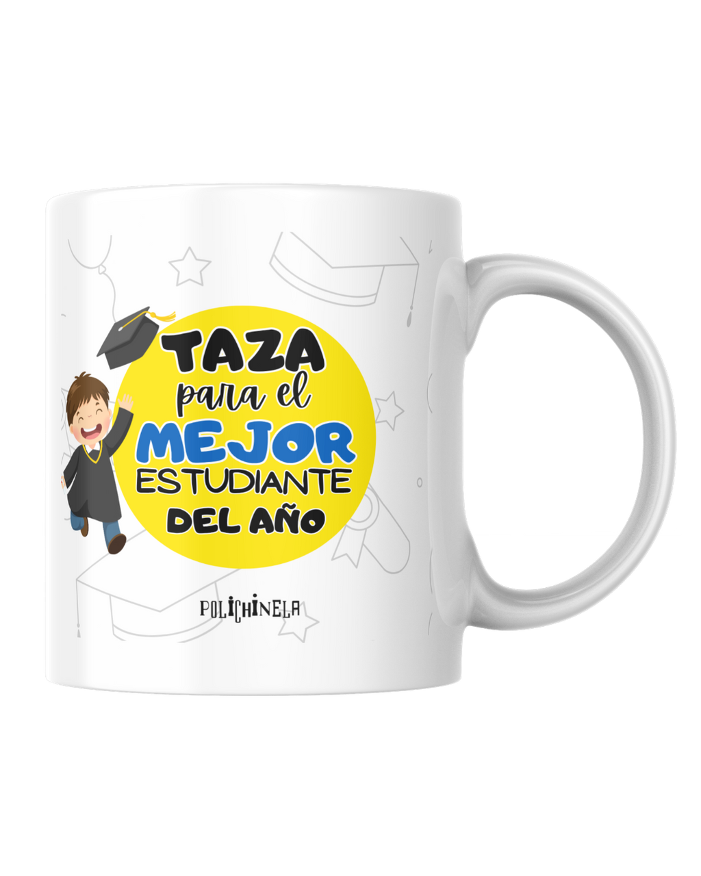 Taza "El mejor estudiante del año"