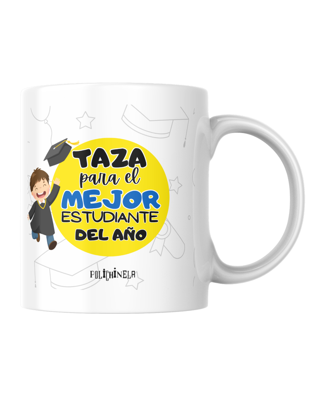 Taza "El mejor estudiante del año"