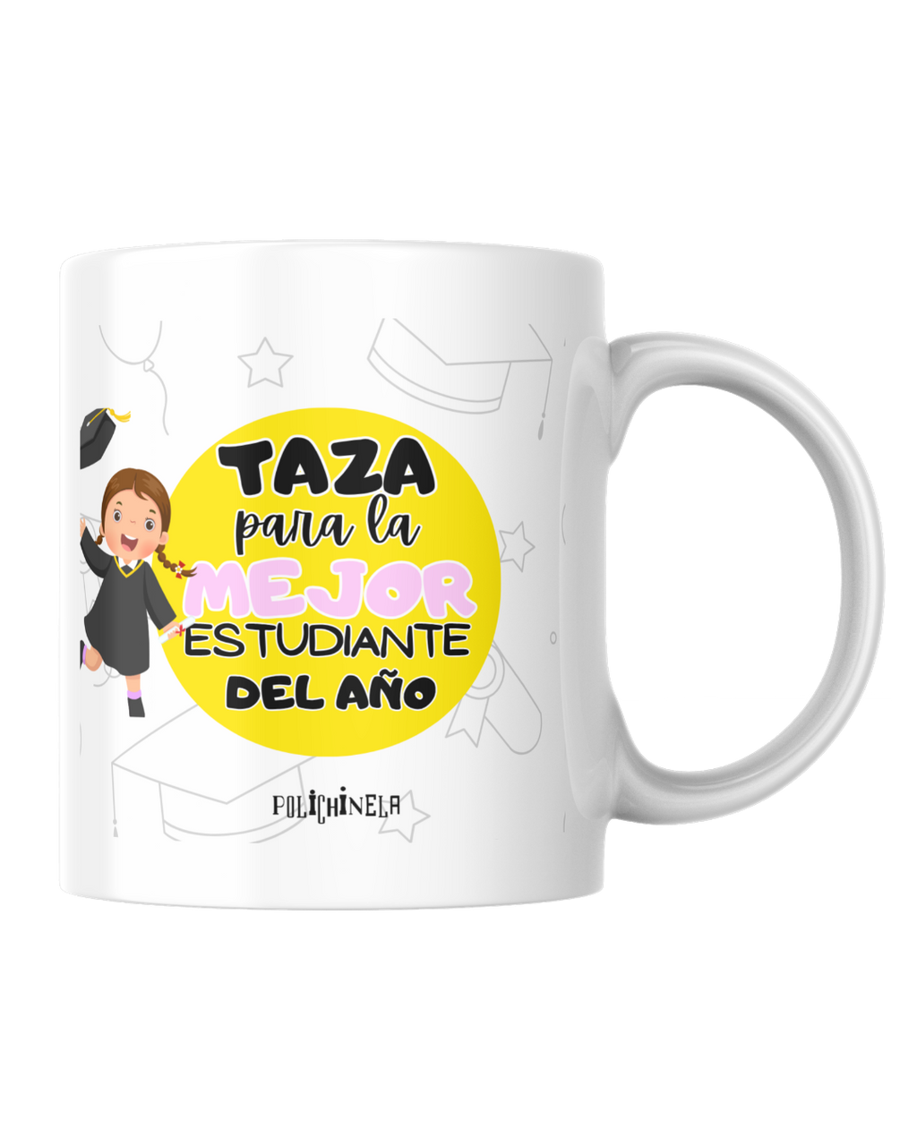 Taza "La mejor estudiante del año"
