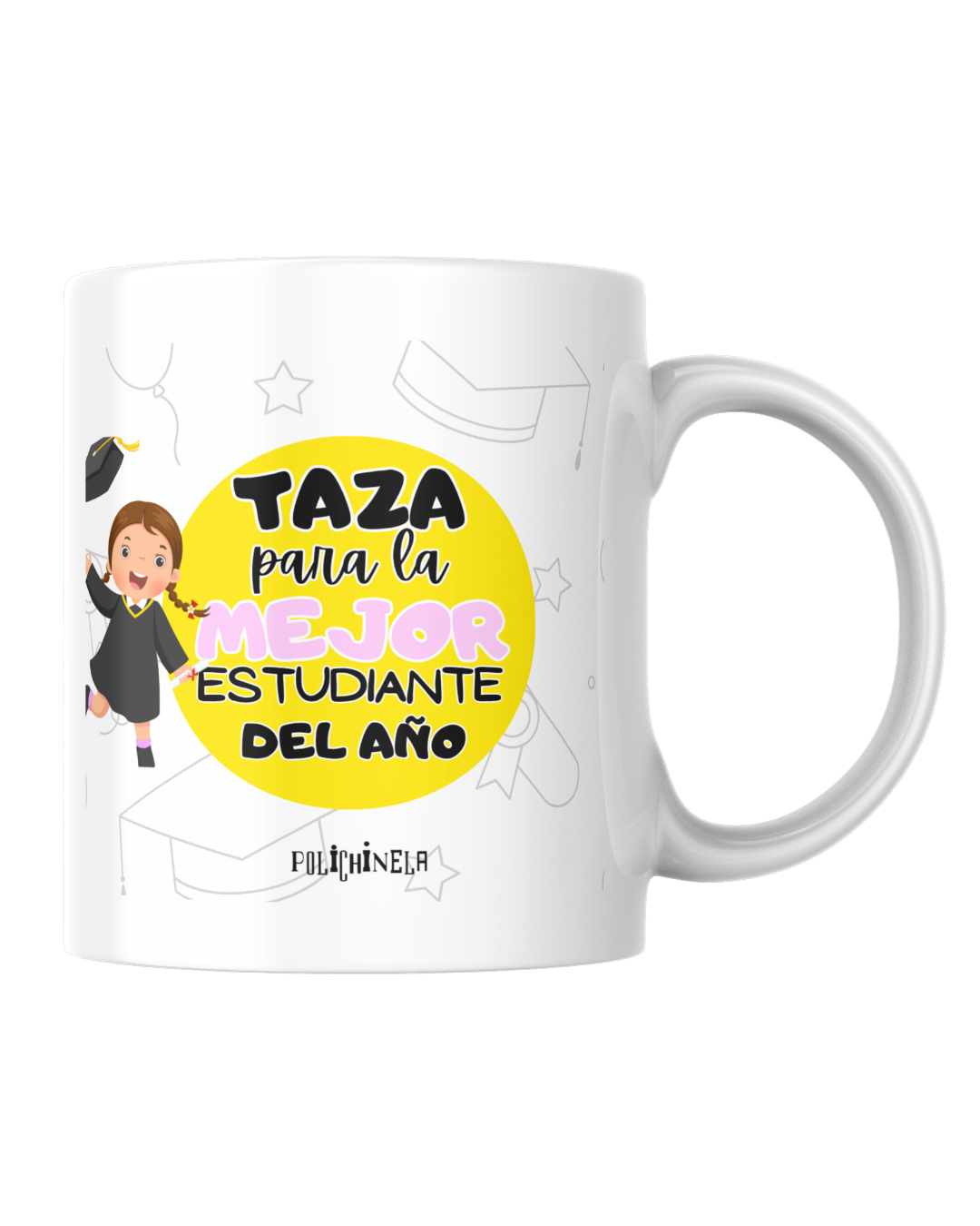 Taza "La mejor estudiante del año"