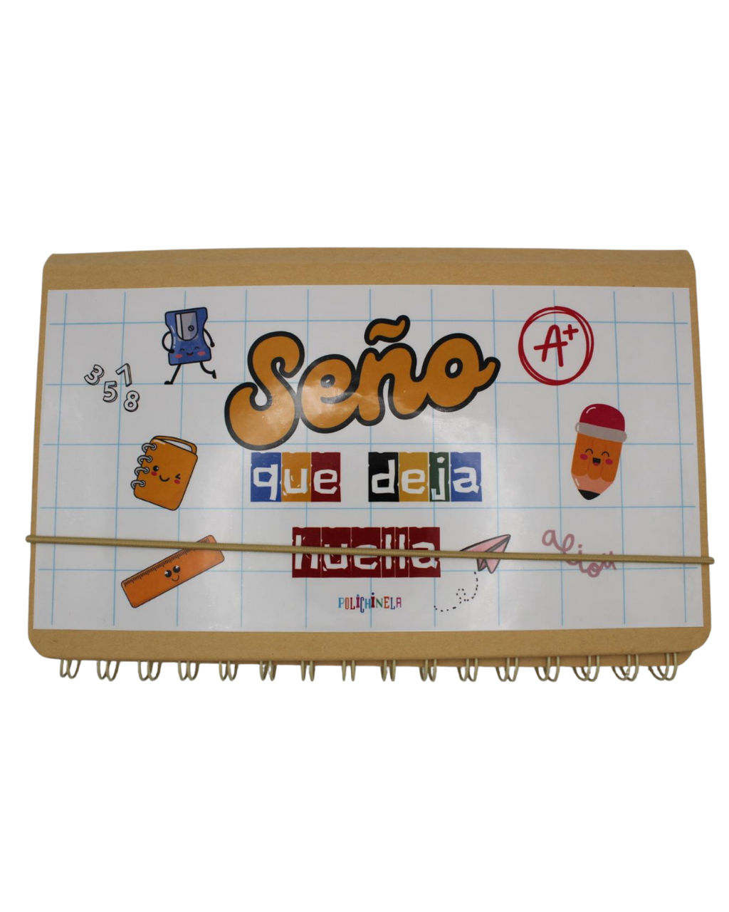 Planificador y libreta "Seño que deja huella"